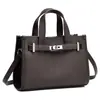 Bolso de Mano de Cuero Genuino Nuevo de Lujo Ligero para Mujer 2026 Bolso Kelly Vintage Bolso de Hombro de Piel de Vaca de Primera Capa Bolso Cruzado