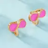 Pendientes de Clip Infantiles de Dibujos Animados de Venta Caliente Transfronteriza al por Mayor, Accesorios Populares para Orejas de Niñas, Opciones al por Mayor, Lindos, Hermosos y Modernos