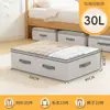 Saco Organizador de Tecido Não Tecido para Debaixo da Cama, Transparente, Dobrável, para Cobertores, Roupas, Colchas, Brinquedos, Grande Capacidade, Saco Organizador à Prova de Poeira