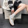 Zapatos de Mujer Hechos a Mano, Zapatos de Entrenamiento Alemanes, Tenis de Correr Casuales con Cordones Retro, Tenis Planos Versátiles, Zapatos de Forrest Gump