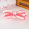Diadema de forro polar transfronteriza europea y americana con lazo, diadema de felpa, diadema linda de color liso para lavarse la cara, accesorio para mujer