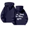 Sudadera con Capucha de Letra Simple Nueva para Hombres y Mujeres, Sudadera Holgada y Versátil