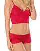 Comercio exterior al por mayor Europeo y Americano AliExpress lencería sexy tiras sexys conjunto de ropa interior de encaje para el pecho de tres puntos