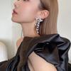 Dongju Coreia do Sul Europeia e Americana primavera e verão exagerado grande diamante estrela borla brincos brincos brincos brincos brincos longos