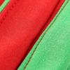 Nuevo gorro navideño para niños, gorro de elfo rojo y verde, gorro de franela con campana, accesorios para disfraces de fiesta.