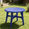 Mesas y sillas de puesto de comida callejera plástico mesa engrosada puesto de mercado nocturno barbacoa protección solar exterior comercial silla de playa combinación de mesa redonda