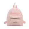 Mochila ins de moda coreana versátil de cielo estrellado para mujer, diseño de nicho, letras simples, mochila escolar estudiantil de gran capacidad