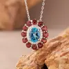 Anel de Amethysto Natural, Citrino e Peridoto, Anel de Girassol em Prata de Lei S925 com Pedras Coloridas, Anel Feminino, Direto da Fábrica Fonte