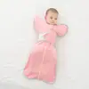 Saco de Dormir Antipatadas para Recién Nacido Rendición Fular Saco de Dormir Primavera y Otoño Cuatro Estaciones Cinturón Ajustable a Prueba de Patadas Quat
