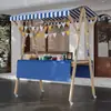 Barraca de Mercado Suporte de Exibição Barraca de Mercado Noturno Prateleira Carrinho de Flores Suporte de Exibição Promocional Carrinho de Barraca de Rua Móvel Dobrável