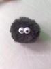 Zuecos Ins Coreanos de Bola de Pelo Gafas de Peluche Gafas Color Caramelo Color Puro Lindo Bola de Pelo Zuecos DIY Bola de Pelo