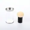 Bola de Molienda Redonda Esponja de Aire para Maquillaje Bola de Maquillaje Doble Uso Seco y Húmedo Sin Polvo Mango Portátil Huevo de Maquillaje