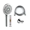 Cabezal de ducha de mano presurizado para el hogar, popular estilo americano transfronterizo, 6 funciones, ABS, resistente a la presión y al desgaste, con filtro electrochapado