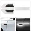 Adesivos Decorativos Refletivos para Carro Tiras Anticolisão Padrão Fibra de Carbono Personalizados Adesivos de Segurança Refletivos Luminosos Noturnos Adesivos para Carroceria