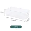 Caja de Almacenamiento para Refrigerador Hogar Cocina Cajón de Huevos Almacenamiento Plástico Transparente Comida Fruta Sello E18