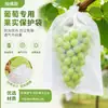 Bolsas de tela no tejida con cordón en stock para uvas, a prueba de insectos y pájaros, para protección de huertos al aire libre, cubiertas para frutas