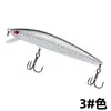Transfronterizo 10 Piezas de Señuelo Cebo Duro 10cm/9g Señuelo Minnow con Bolas Ruidosas Cebo Falso Flotante Señuelo de Plástico Duro Señuelo