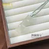 Acessório Pingente de Ágata Verde Natural, Novo Pingente Versátil da Moda Estilo Chinês, Presente para Live Streaming, Item de Barraca de Área Turística