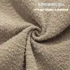Funda de almohada de hilo de bucle engrosado de alta calidad, lana de cordero sintética, pelusa de oso de peluche, color sólido, cojín de sofá de moda, Amazon