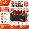 Amazon Nueva Bolsa de Fieltro para Vino Capacidad para 12 Botellas Caja Gruesa de Almacenamiento de Vino para Acampar Fiestas Caja de Vino de Fieltro para Transportar