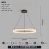 Lustre de sala de estar modelo 2026, luminária de teto moderna minimalista de luxo leve para sala de estar, lustre circular criativo elegante e de alta qualidade para o hall