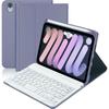 Adequado para o Novo iPad Tablet Mini7 Capa Protetora Teclado Bluetooth Sem Fio Destacável Slot para Caneta Capa de Couro
