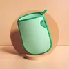 Esponja de Esfoliação Cinza Bebê Artefato de Esfoliação Esponja de Bebê Lama de Esfoliação para Banho Luvas de Esfoliação Algodão de Banho Artefato de Esfoliação
