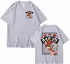 Nova Camiseta de Manga Curta Estampada de Cor Pura para o Verão 2025 Camiseta Básica Masculina Meia-Manga Roupas de Casal Europeias e Americanas Mais Vendidas