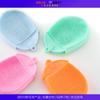 Cepillo de baño reutilizable de cerdas suaves de TPE, guantes para lavar platos, cepillo para limpiar frutas, guantes mágicos para la limpieza de la cocina.