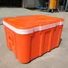 Caja Isotérmica para Llevar Puesto Comercial Plástico 60 Litros Entrega de Comida Grande Refrigeración para Alimentos Delivery Panes al Vapor Arroz Exterior