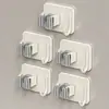 Clipe de Parede para Pendurar Mop e Vassoura, Suporte Gancho para Mop Sem Furo, Solução de Armazenamento de Parede para Banheiro