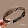 Faixa de Cabelo Melanóide de Borda Fina e Coroa Alta para Mulheres, High-End, Estilosa, Fashion, Afina o Rosto, Juvenil, Faixa de Cabelo, Presilha para Lavar o Rosto