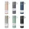 Set de tazas térmicas de color sólido, una caja de regalo de tres piezas que contiene un termo de acero inoxidable 304 con aislamiento al vacío, perfecto como regalo corporativo para eventos anuales