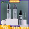 Botella de plástico esmerilado Xiying de 100 ml, con pulverizador, para cosméticos, de PET, semipermeable y subembotellada.