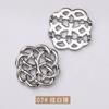 Nudo Chino Cosido a Mano Botones de Metal para Abrigos de Lana, Chaquetas, Trajes, Ropa Formal, Botones, Botones Dorados