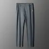 Pantalones Casuales para Hombre 2025 Nuevo Verano Delgados de Seda de Hielo Rectos Resistentes al Desgaste Sueltos de Nueve Puntos Largos