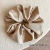 Scrunchie Oversized Estampa de Leopardo Retrô Outono e Inverno para Mulheres, Elástico de Cabelo Fofo Estilo Saia, Novo Acessório de Cabelo Elástico Outono e Inverno