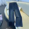 Jeans estrechos de pierna recta estilo vintage de Hong Kong hechos a medida para mujer, nuevo modelo otoño 2026, extremadamente elegantes, de tiro alto, adelgazantes