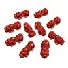 Arena Cristalina de Cinabrio Crudo Pixiu Arena Dorada Púrpura de Alto Contenido Pulsera de Arena Roja Imperial Accesorios Pixiu Venta al por Mayor