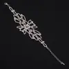Pulsera de pulsera de moda clásica de personalidad estilo coreano pulsera de mujer de moda pulsera de lujo incrustada de diamantes b106