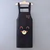 Macacão Impermeável Adulto Tarefas Domésticas Mulher Cozinha Cozinhando Uso Doméstico Impermeável Prova de Óleo Avental Resistente a Manchas Conjunto Roupa de Trabalho