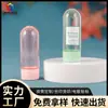 Nuevo Empaque de Artículos de Uso Diario Botella Invertida de Fondo Redondo con Tapa de Rosca Portátil Pastillas de Pasta de Dientes Cápsulas de Enjuague Bucal Botella para Mascotas 18g