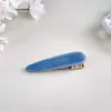 Pinza Versátil de Acetato para Flequillo de Niñas con Acabado de Alta Gama, Pinza de Pato, Pinza Lateral Cuadrada Hueca, Pasador Bb Clip