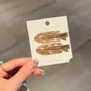 Pinza para el Cabello de Acetato Estilo Coreano con Acabado de Alta Gama, Exquisita Pinza Lateral para Flequillo para Mujer, Pinza de Pato Sin Costuras para Adultos, Pieza Única al por Mayor