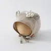 Chapéus de Bebê Estilo Coreano para Primavera e Outono, Modelo Fino para Proteger a Moleira, Chapéus com Proteção para as Orelhas para Bebês Meninos e Meninas, Adequados para Crianças Pequenas, Chapéus para Uso Externo