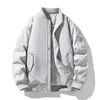 Chaqueta de vuelo moderna estilo americano para hombre, primavera, otoño, invierno 2026 nuevo modelo, chaqueta de algodón tipo béisbol de marca moderna, abrigo cortavientos de trabajo