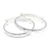 Pulsera inocente y vivaz pulsera de la suerte plata pura 999.9 pulsera infantil estilo étnico regalo de Año Nuevo infantil luna llena