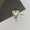 Accesorios de Aleación de Cuentas Simples de Phnom Penh Joyería Vintage de Corazón y Perla Accesorios para el Cabello DIY Material de Flor para Zapatos de Botón Venta al por Mayor