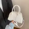 Bolso de Bowling de Alta Apariencia Estilo Coreano de Moda para Mujer, Nuevo Bolso Cruzado de Hombro Casual Primavera 2026