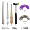 Herramienta de medición de anillo de grado de Hong Kong, tamaño de anillo de dedo número tamaño ajuste de boca corrección barra de reparación de plástico